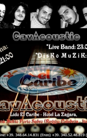08/06/2013 - Lido El Caribe *Cavacoustic Live Band & Disco