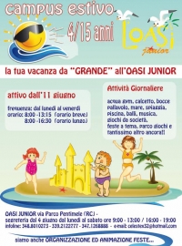 Campus Estivo 2012 Oasi Village - Promozione